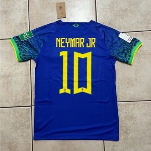 Neymar Brazil Soccer Jersey tag removed never worn.